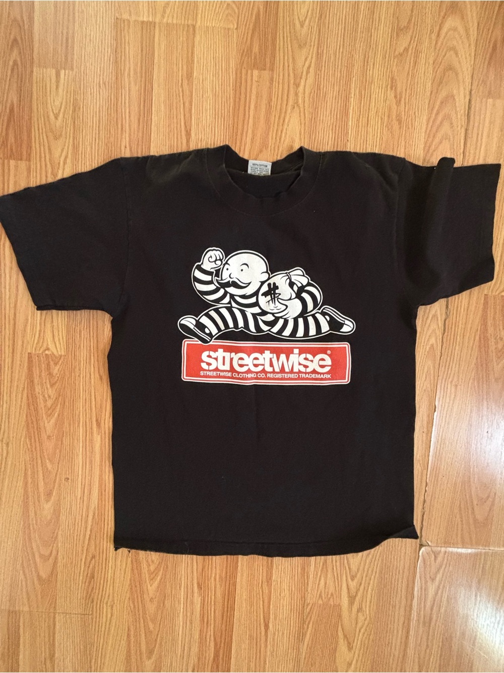Streetwise Men’s Black Graphic Tee
